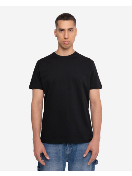 Triko regular fit Script - black (Mărime XL)