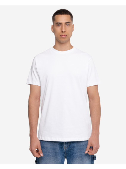 Triko regular fit Script - white (Mărime XL)