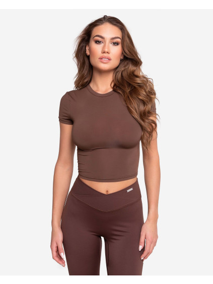Tricou de damă Air - brown (Mărime XS/S)