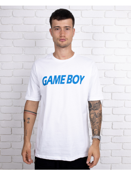 Tricou Gameboy - alb