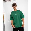 Oversized Tricou Fluid - green