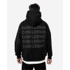 Hanorac Oversized Flaw - black (Mărime XL)