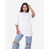 Unisex Triko Scribble - white (Velikost XL)