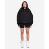 Dámská mikina oversized fit Note - black (Mărime XL)