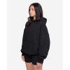 Dámská mikina oversized fit Note - black (Mărime XL)