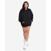 Dámská mikina oversized fit Note - black (Mărime XL)