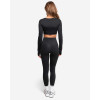 Leggings V-shape - black (Mărime One size)