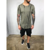 Tricou Round - khaki