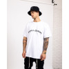 Tricou Oversized Curve - alb