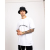 Tricou Oversized Curve - alb