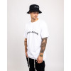 Tricou Oversized Curve - alb