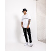 Tricou Oversized Curve - alb