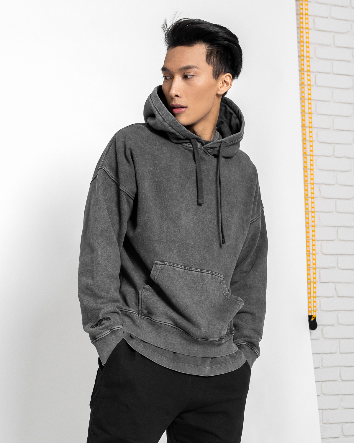 Don Lemme Oversized Mikina Base - washed Veľkosť: M