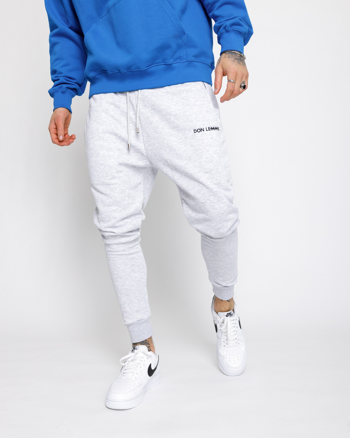 Don Lemme Tepláky Dart - grey Veľkosť: M