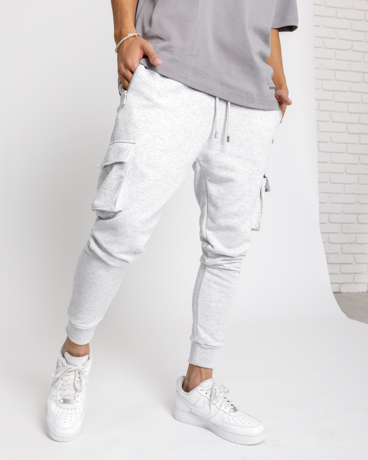 Don Lemme Tepláky Root - grey Veľkosť: XL