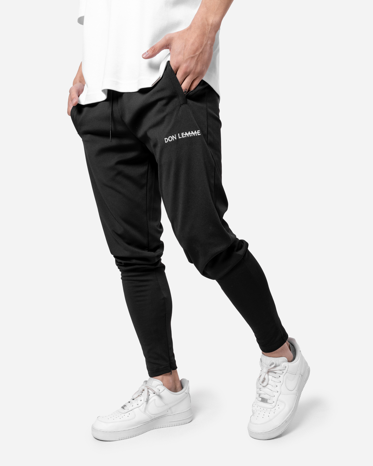 Don Lemme Tepláky Impact - black Veľkosť: L