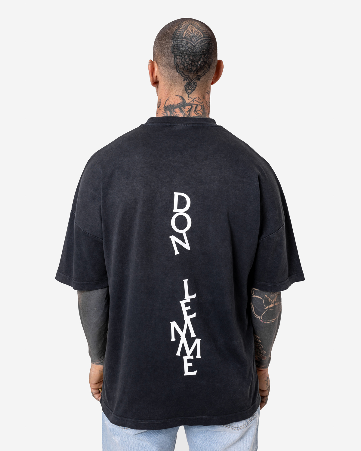 Don Lemme Oversized Triko Messy - vintage Veľkosť: L