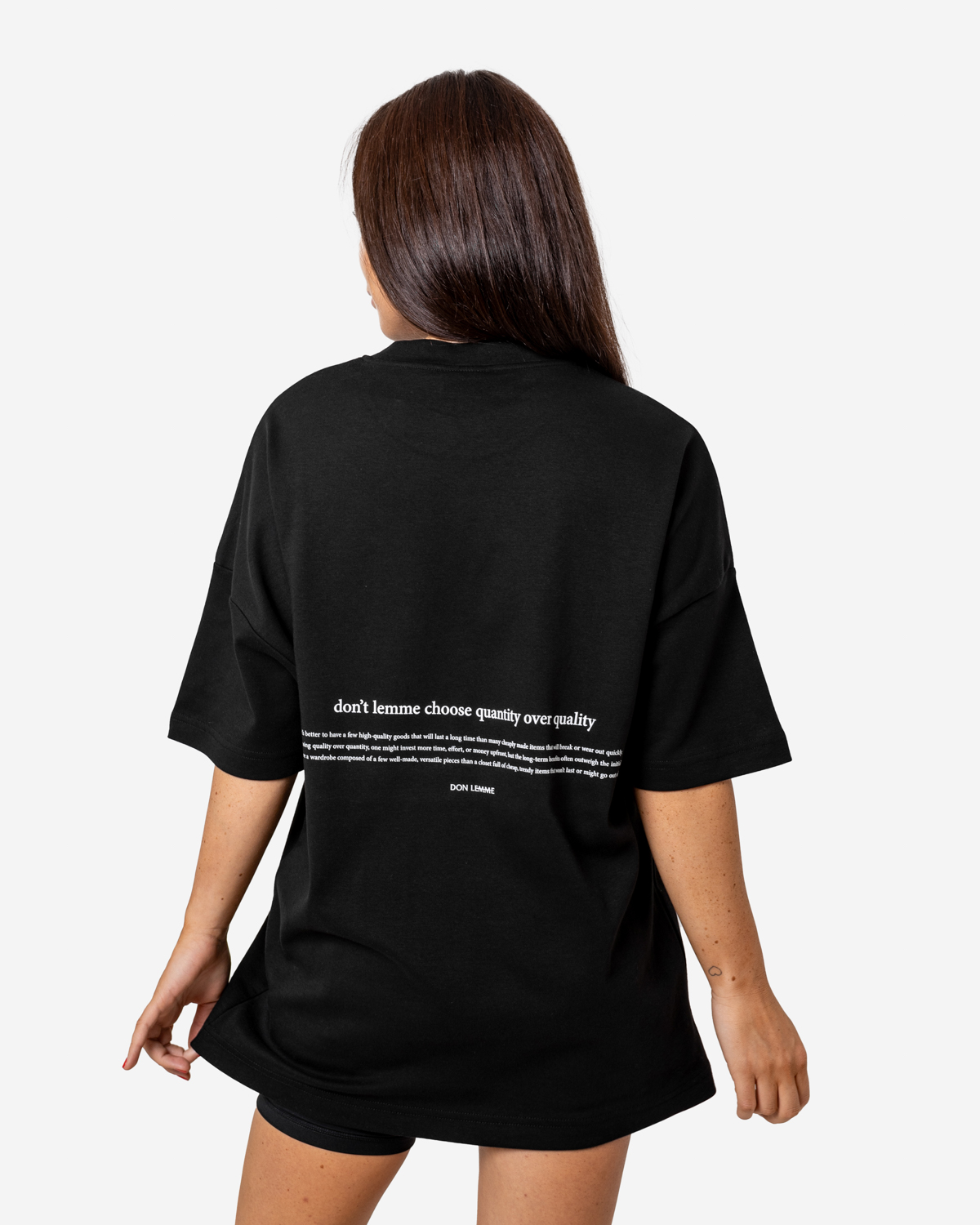 Don Lemme Unisex Triko Quality - black Veľkosť: S