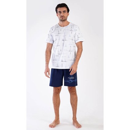 Pánské pyžamo šortky PLACHETNICE
