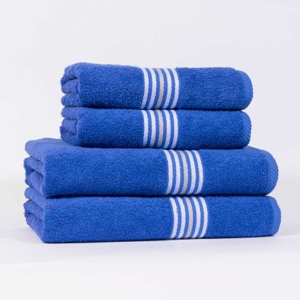 Ručník DOBBY SET modrá 1+1