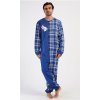 Pánské pyžamo overal Méďa ospalec