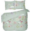 Povlečení 140x200 + 70x90cm DELUX BOTANICA zelená