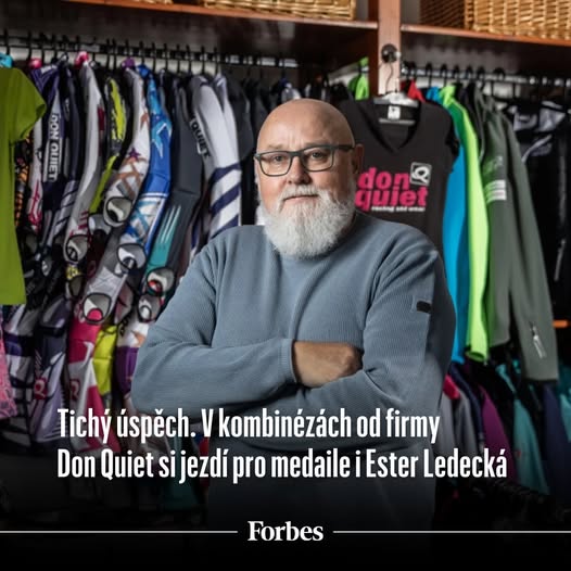 Forbes: Tichý úspěch. V kombinézách Don Quiet jezdí pro medaile i Ledecká