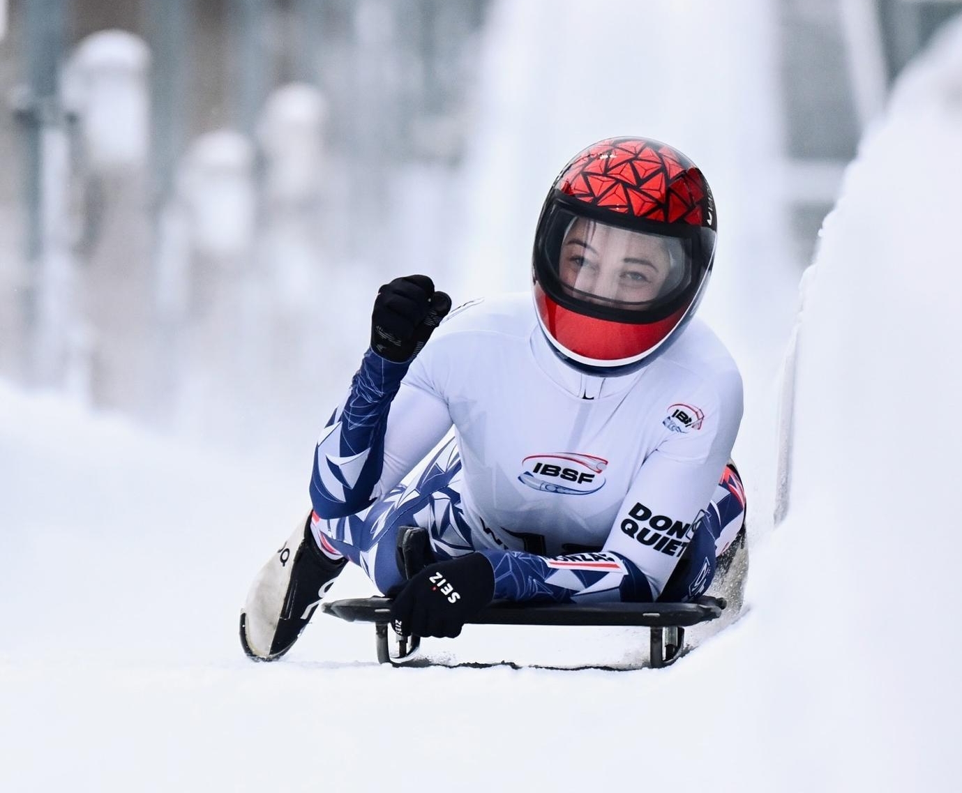 Skeletonistka Anna Fernstädt získala bronz na MS