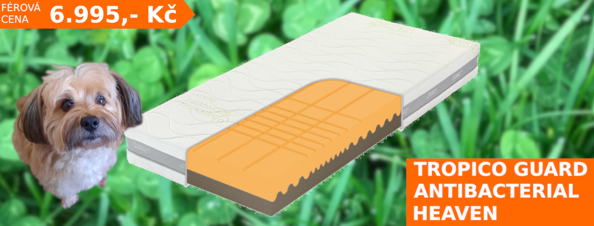 Matrace Tropice Guard Antibacterial Heaven