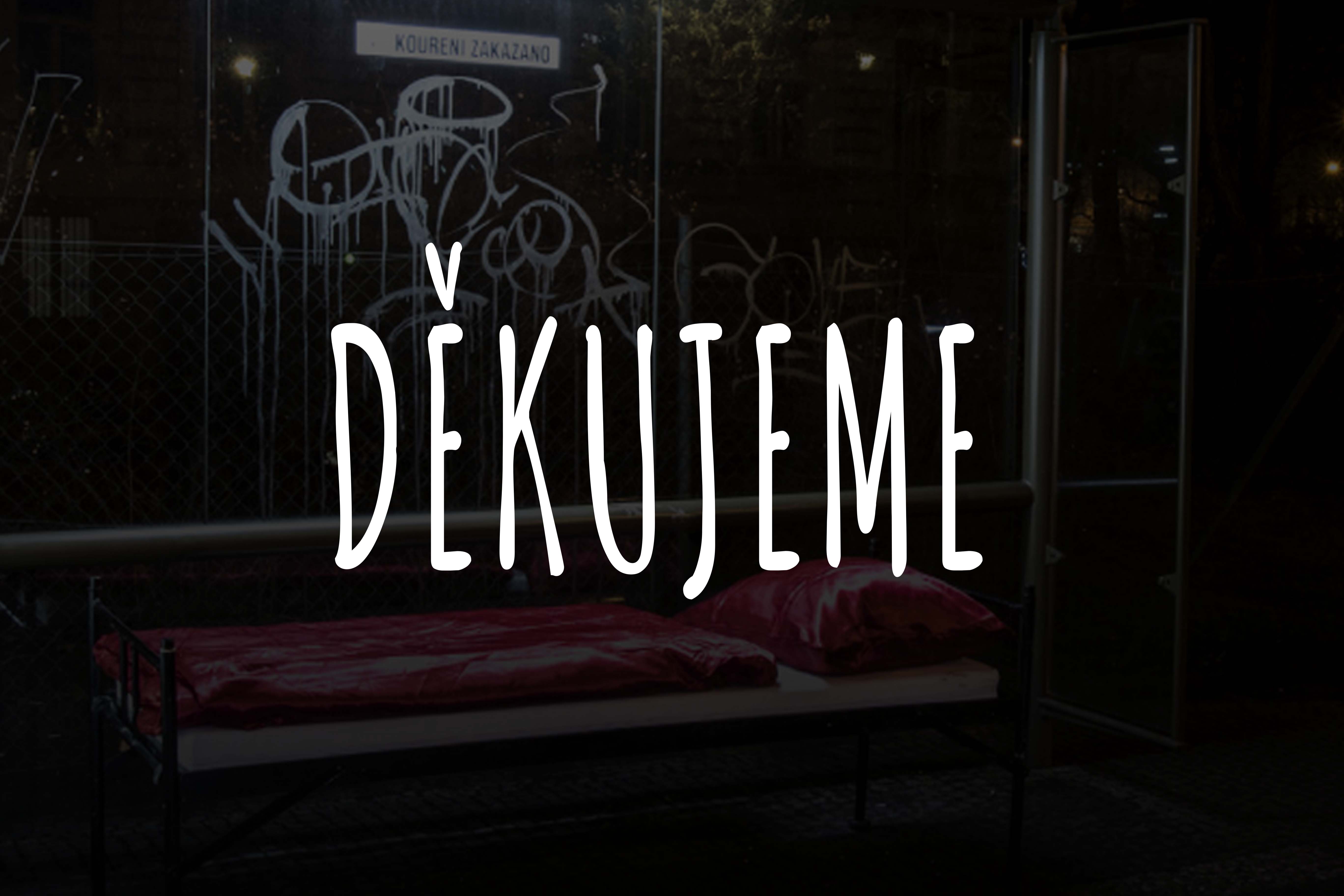 Děkujeme, že s námi podporujete Nocleženku!