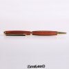 Mopane dřevěné psací pero zlaté