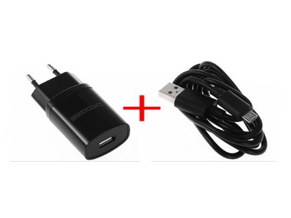 Síťová nabíječka Doogee pro DG700/T5/F5/F3 - 2000mAh + USB kabel