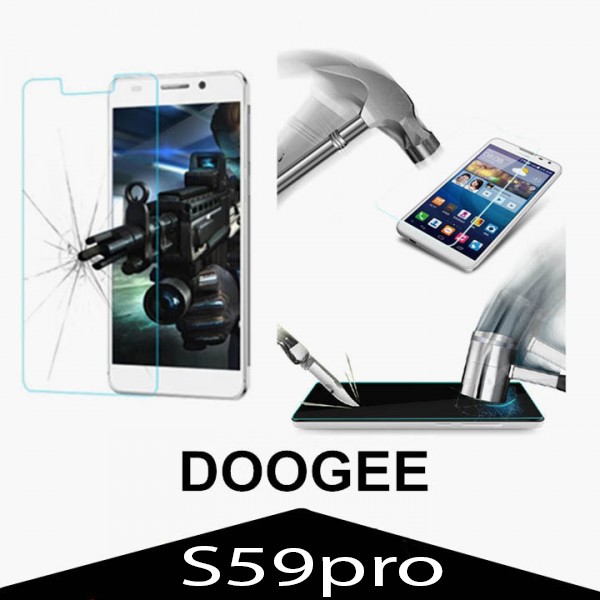Levně Tempered Glass Protector 0.3mm pro Doogee S59pro