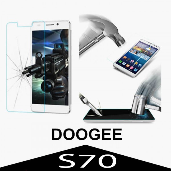 Levně Tempered Glass Protector 0.3mm pro Doogee S70