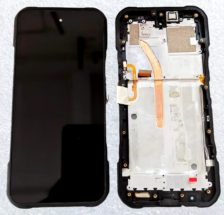 Levně LCD Displej + dotyková vrstva + rámeček pro Doogee V20