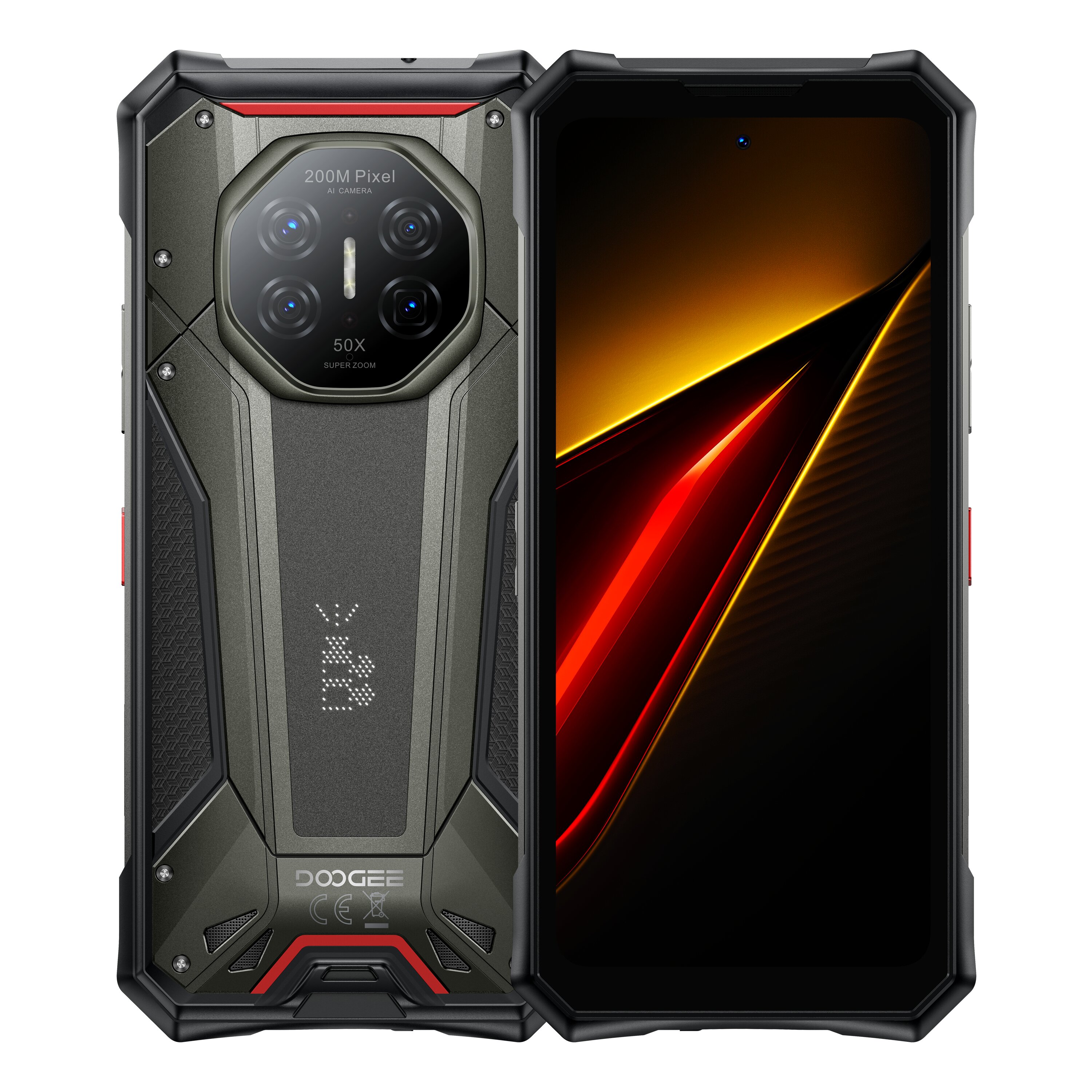 Doogee S300 Plus Barva: Šedá