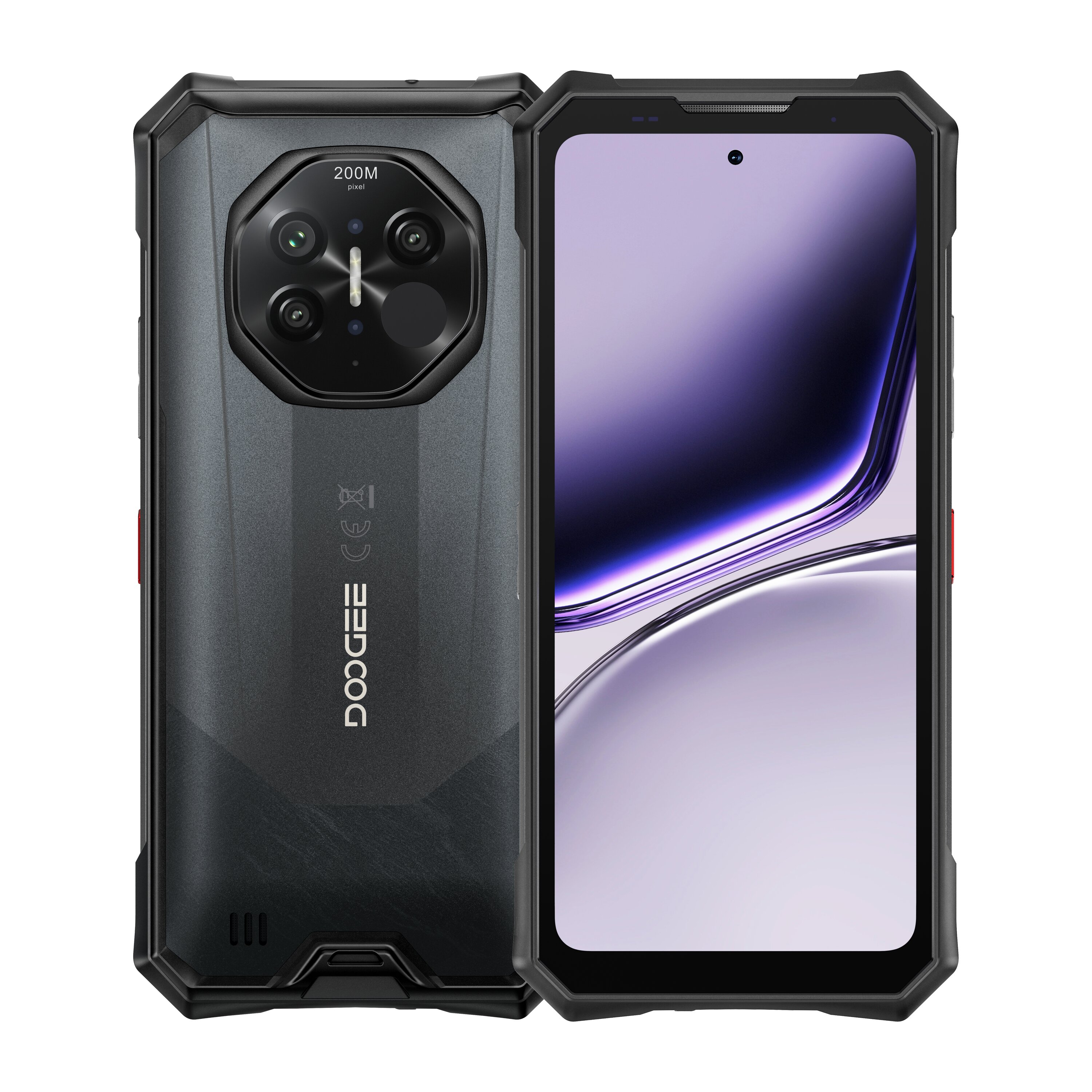 Doogee S300 Plus Thermal Barva: Černá