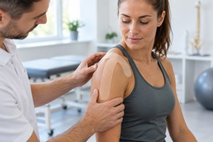 Kinesiotaping v ortopedii: podpora svalů, kloubů a rehabilitace