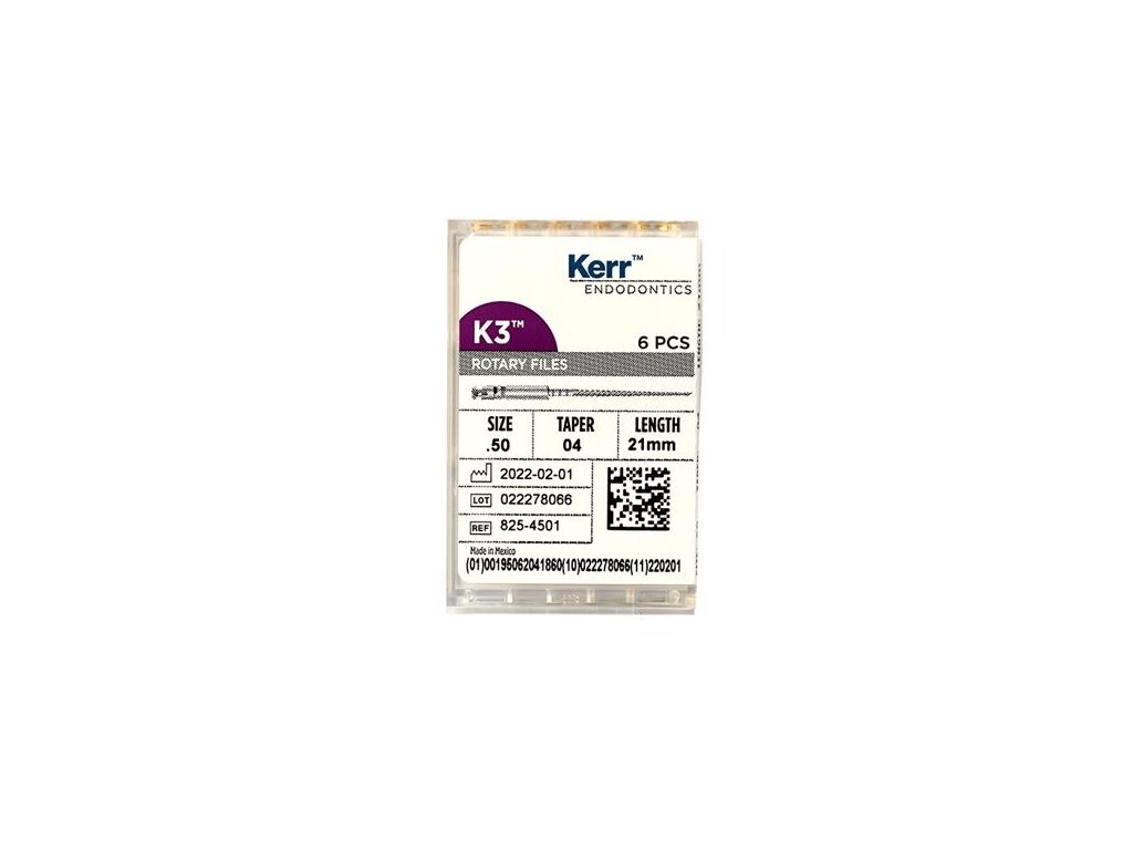 Kerr K3 Eng File sortiment 6ks (1)