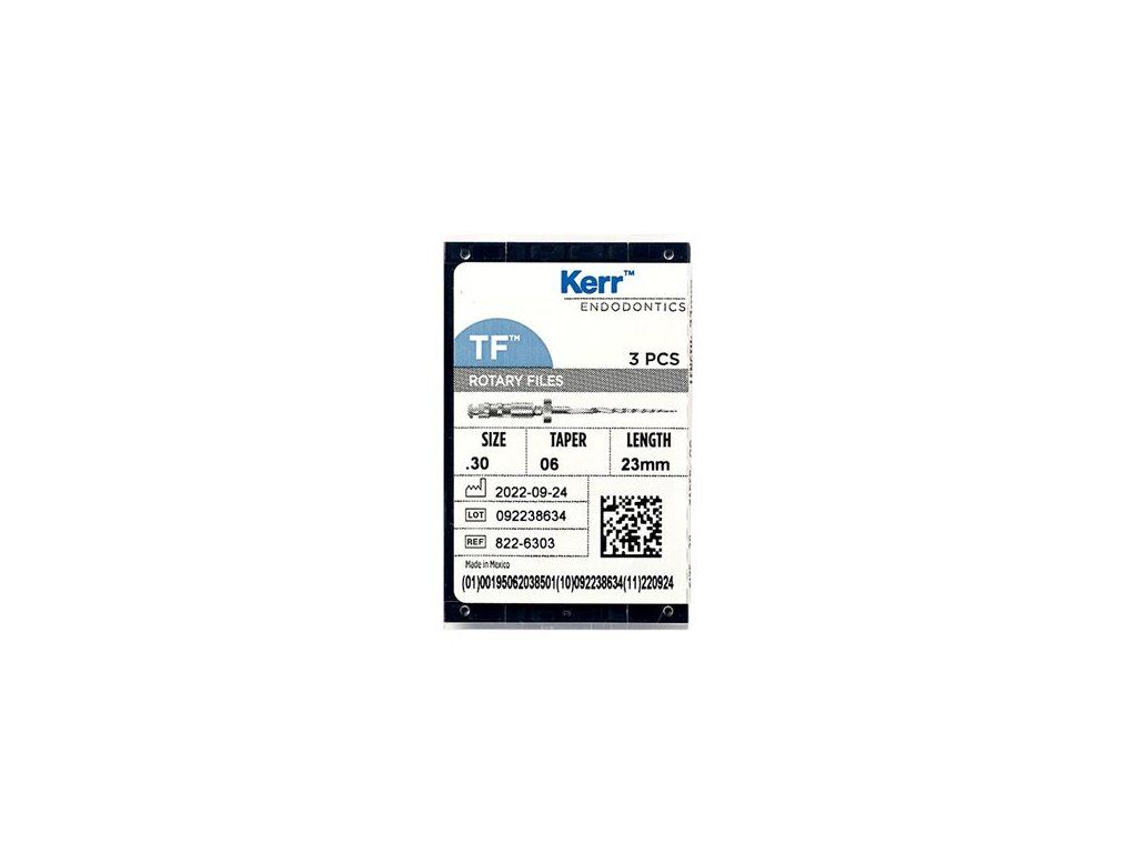 Kerr Twisted File NiTi sortiment 3ks obr.1