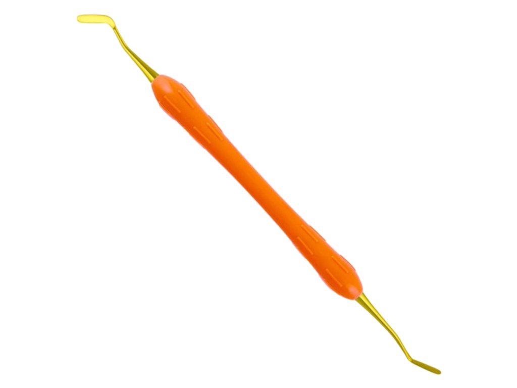 Profesionální sada kyret Gracey Easy Color pro přesné odstranění zubního plaku a kamene s barevným označením pro rychlou orientaci při práci.