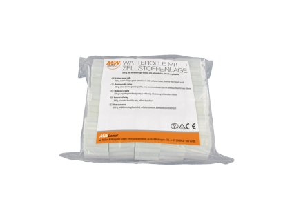 M+W Vatové válečky č.3 12mm 300g  Vysoce savé válečky z bavlny s příměsí viskozy