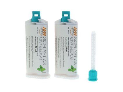 M+W Sioplast AS Medium 2x50ml  M+W A-silikon medium