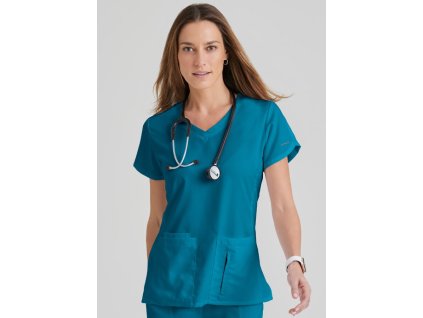 Zdravotnická halena CORA Grey´s Anatomy - karibská modrá (Velikost 2XL)