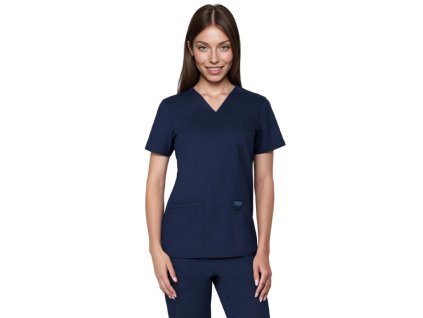 Zdravotnická halena REVOLUTION - námořnická modrá (Velikost 3XL)