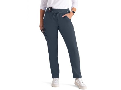 Zdravotnické kalhoty SERENA GREY´S - antracit (Velikost 2XL)