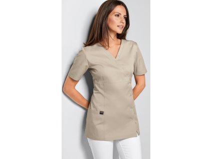 Dámská tunika COLOR 95° - béžová (Velikost 42)