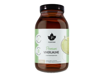 1.Premium Viherjauhe 120g Puhdistamo