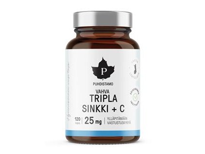 1.PUH Triple Zinc 25mg plus Vitamin C 120 kapsl%C3%AD 41043