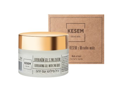 5732 1 kesem exfoliacni gel s 24k zlatem 50 ml